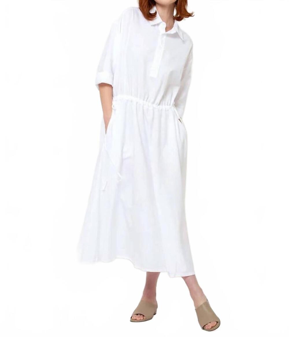 NEW LABO.ART abito platone samba dress in white